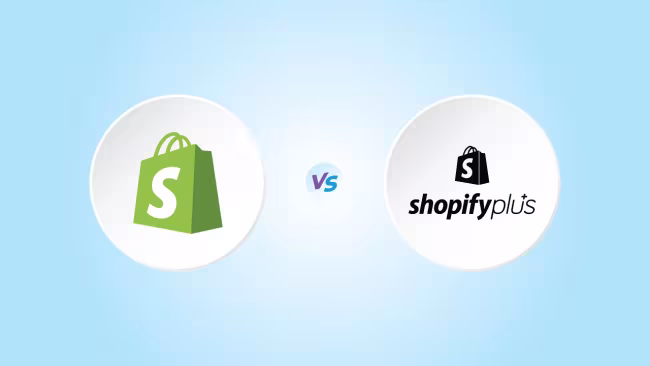 Shopify vs Shopify plus