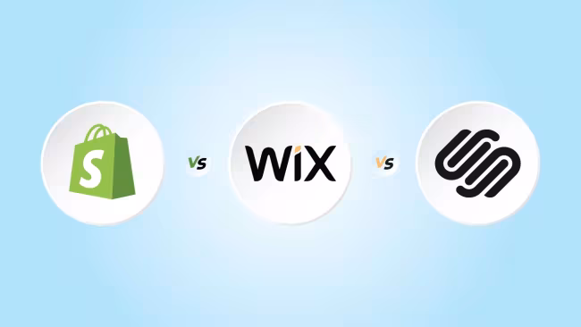 Shopify vs Wix vs Squarespace