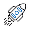 Once the developer is assigned, launch the project with a clear plan and timeline, setting well-defined milestones and deliverables for smooth execution.
